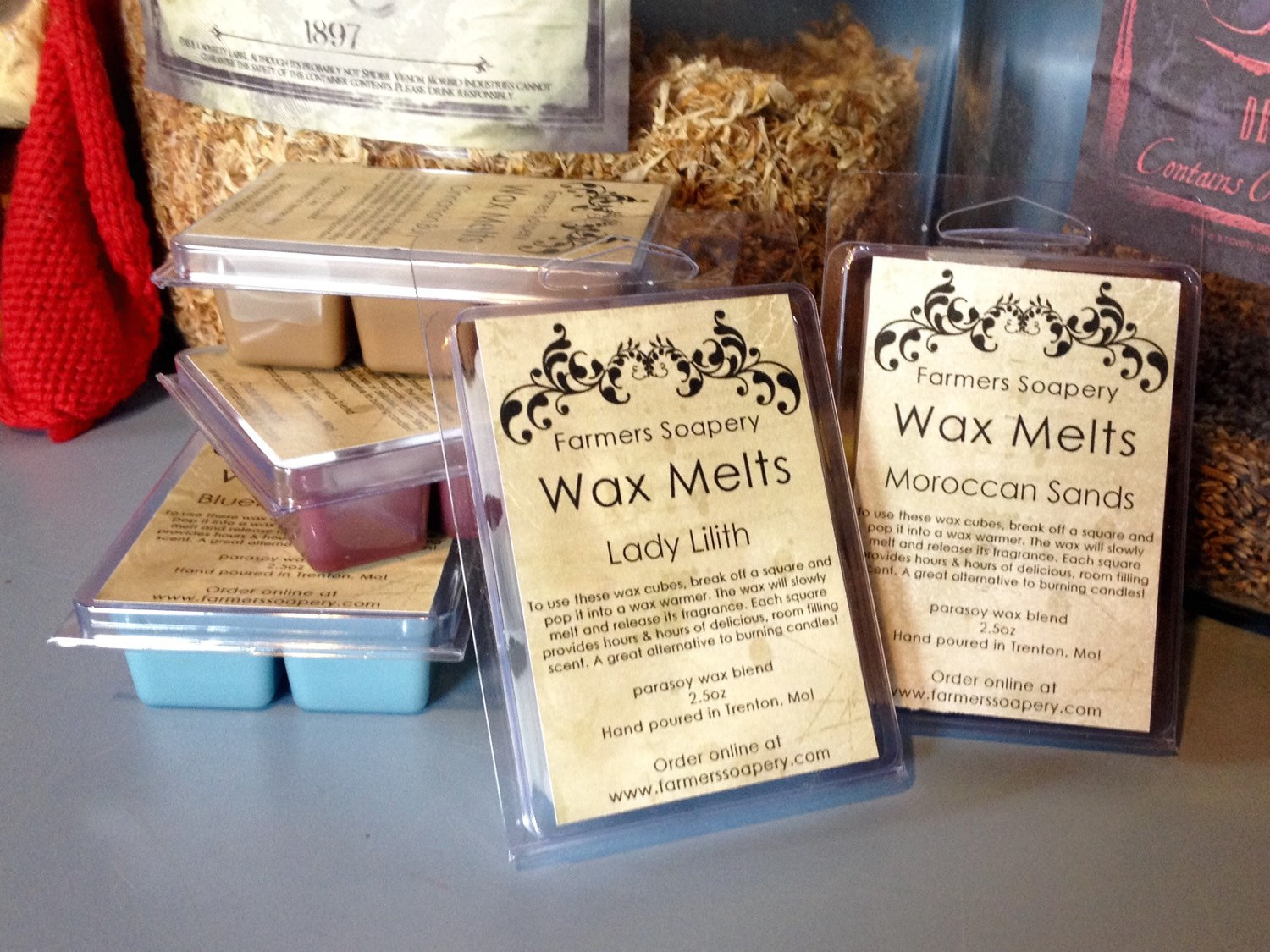 Wax Melts Wax Cubes, Scented Wax Melts, Scented Wax Cubes, Soy Wax Cubes  for Warmers, Soy Wax Cubes Candle Melts, Wax Bar Melts 2.5 oz X 8 Pack